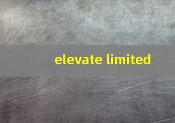 elevate limited